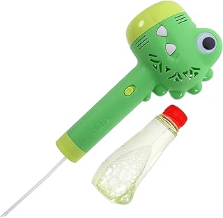 Totority Portable Bubble Blower Electric Bubble Blower 1 Set of Bubble Maker Bubble Maker Bubbles Machine Crocodile Bubble Maker Outdoor Toy Lovely Bubble Maker