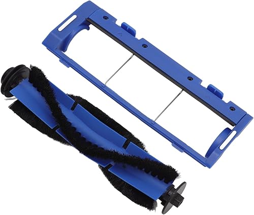 Miniatura 9 de Cepillo principal para robot de barrido, barrendero ABS en forma de V para aspiradora principal, accesorios de repuesto con protector de cepillo