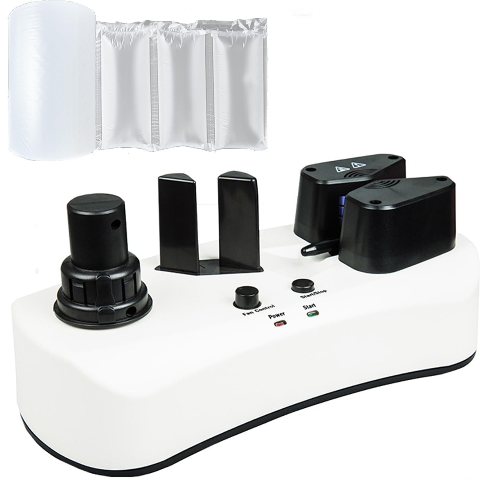 FHRKA Air Cushion Machine,Air Pillow Machine for Making Pillows - 2.4m/min Fast Inflation w/Clear Plastic Film, Industrial Air Cushion Maker