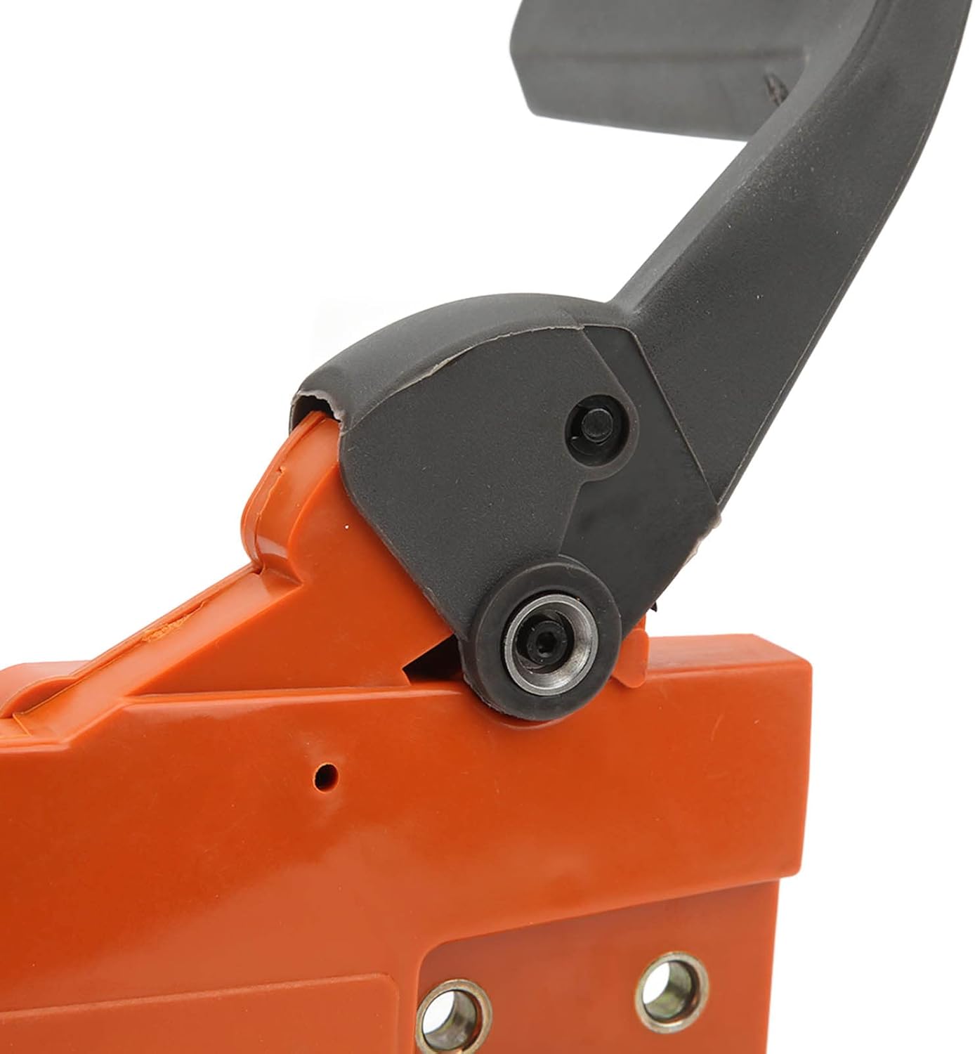 Chain Brake Assembly, Exact Fit and Durable Clutch Cover Brake Handle 503498103 Replacement for 50 51 55 Chainsaw, Made of ABS Material with OEM Number 503498103