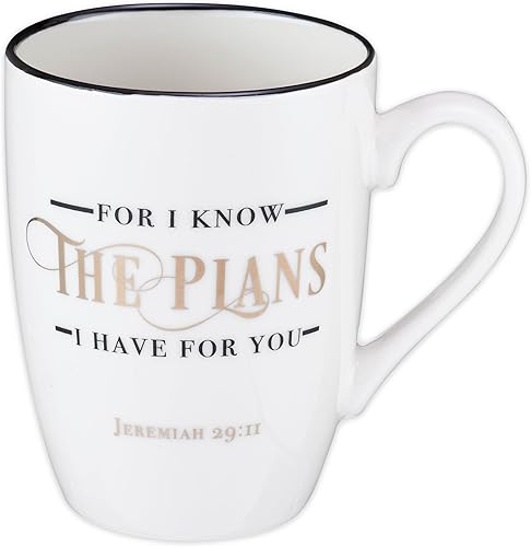 Miniatura 7 de Taza de café de cerámica cristiana para mujeres y hombres  Taza de café inspiradora y regalos cristianos (taza de cerámica de 12 onzas)