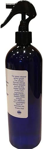 Miniatura 2 de Home Prep - Limpiador natural de cristales y espejos, sin rayas, sin película, uso en ventanas, espejos, parabrisas, disuelve la suciedad, la grasa,