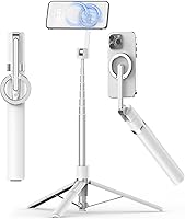 Vista 1 de TONEOF Trípode de palo de selfie magnético de 68" con soporte magnético fuerte de aluminio para Magsafe, soporte de trípode para teléfono de viaje