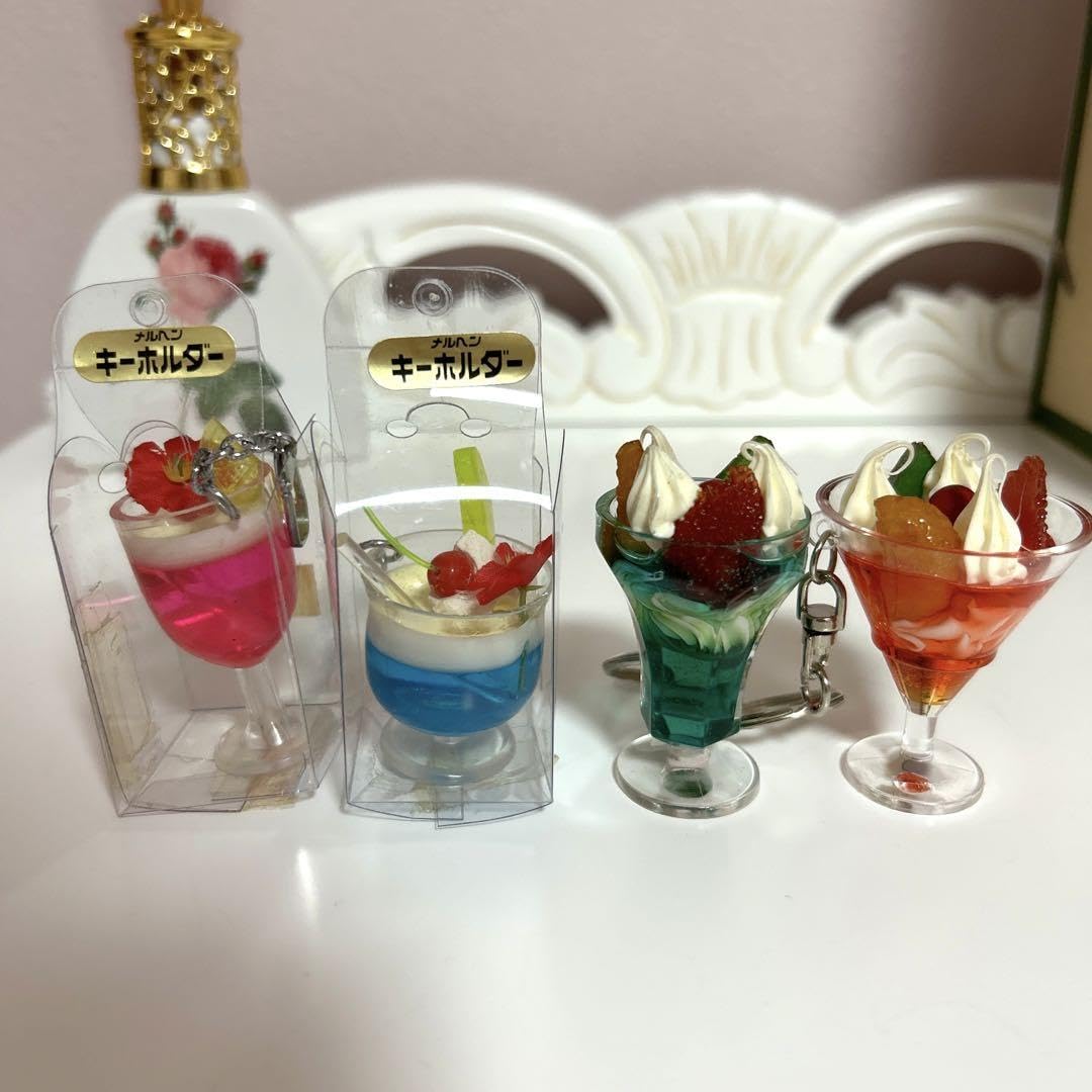 昭和レトロ 純喫茶のキリンさんパフェ 食品サンプル Amazon.co.jp