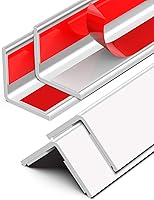 Vista 27 de Protectores de esquina autoadhesivos transparentes para pared, 2 unidades de protectores de esquina y protector de bordes para bebés, muebles