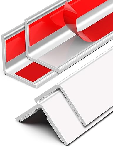 Miniatura 27 de Protectores de esquina autoadhesivos transparentes para pared, 2 unidades de protectores de esquina y protector de bordes para bebés, muebles