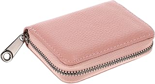1Pc Titular Multi-Cartões Carteira Titular Do Crédito Carteira Titular Curta Carteiras Grandes Para Mulheres Capacidade Extra Carteira Zip Up Titular Do Cartão De Couro Bolsa De