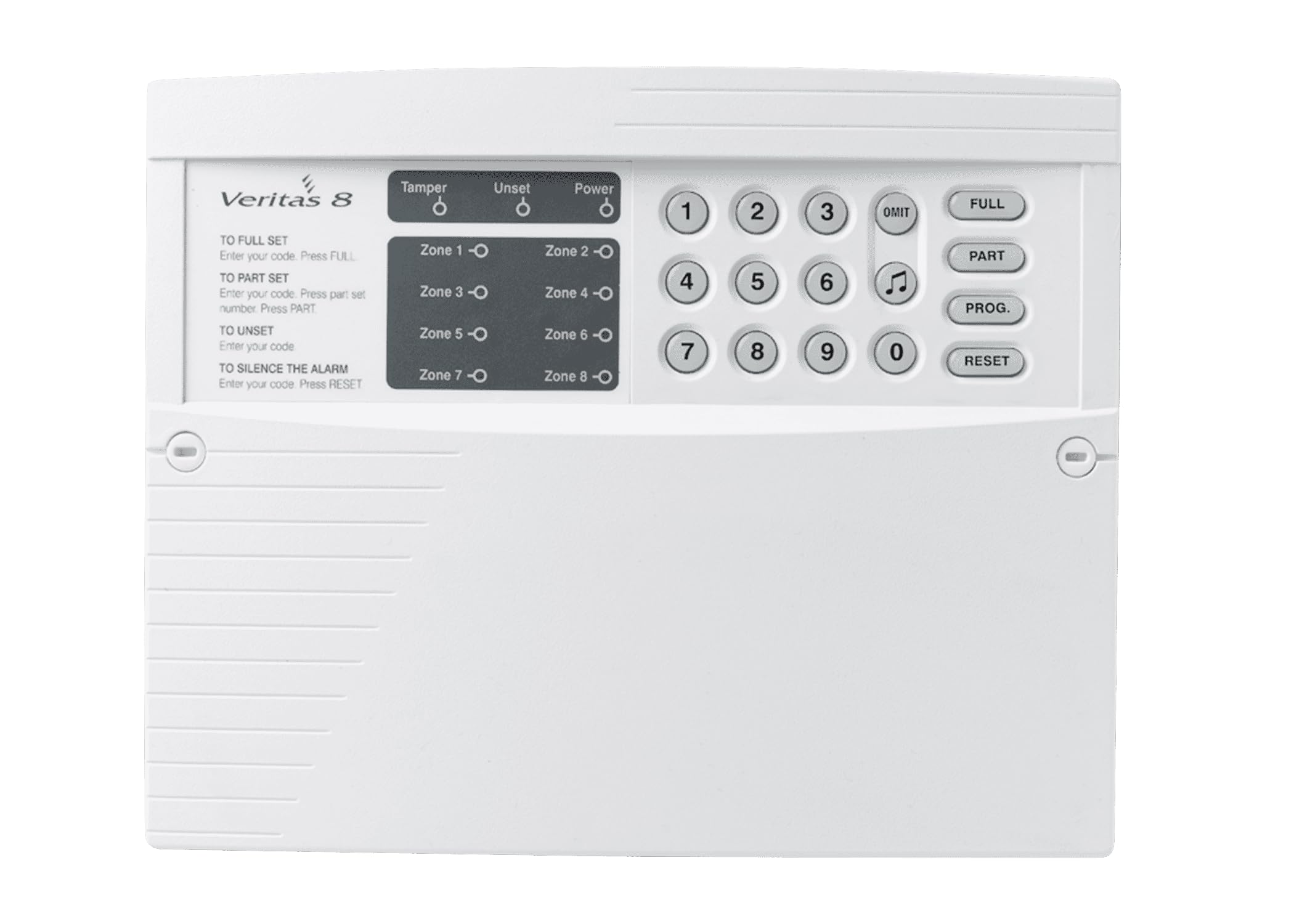 Texecom Veritas 8 Alarm Panel