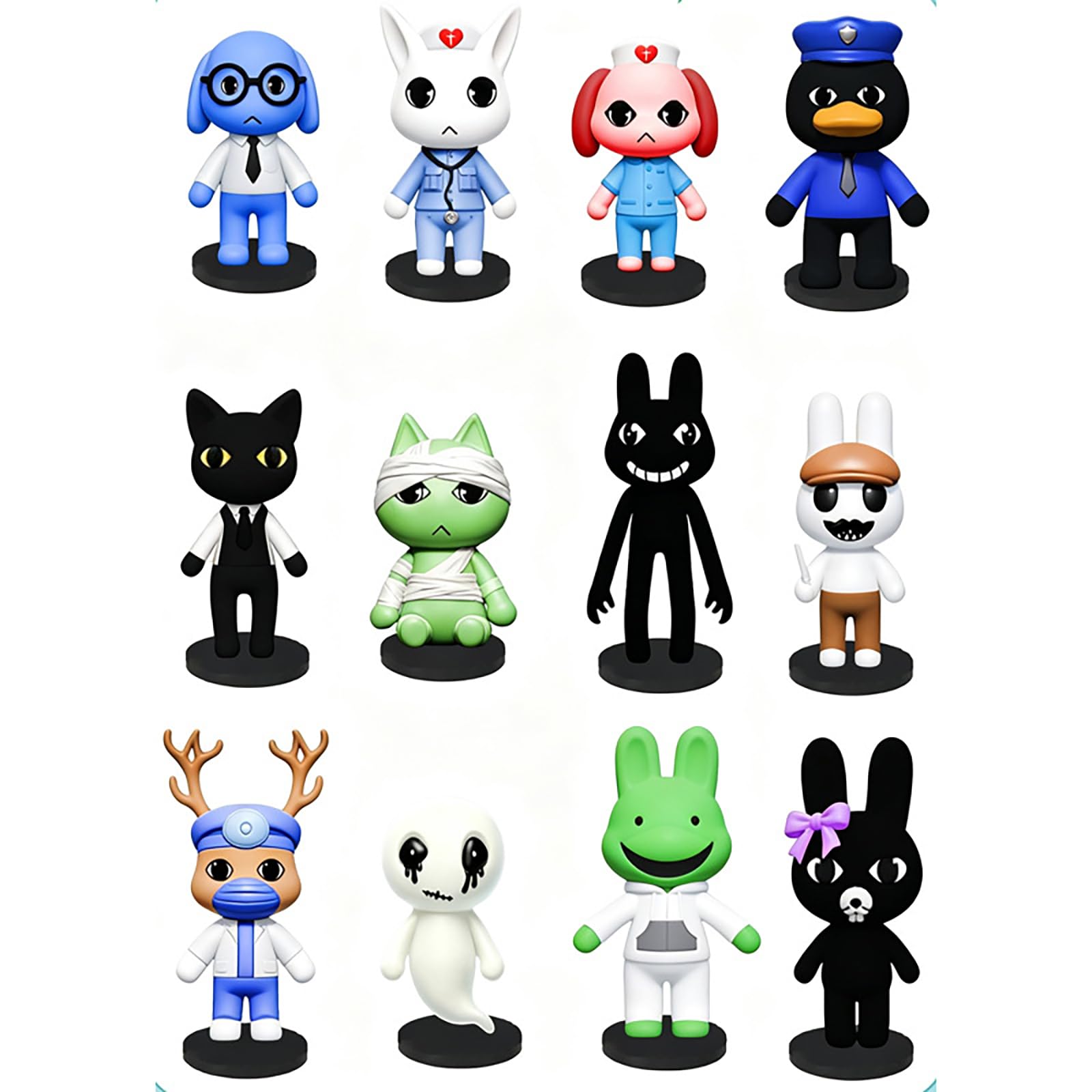 Animal Hospital Figures (12)