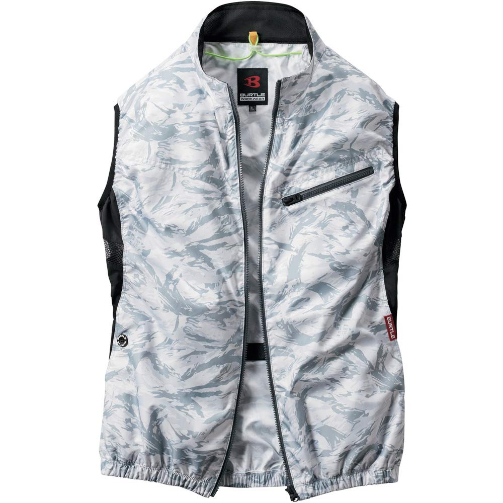 BURTLE エアクラフトベスト カモフラージュ バートル] AC2014 エアークラフトベスト 【大サイズ】☆2024春夏