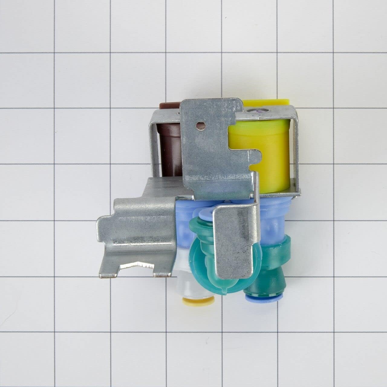 Whirlpool WP67005154 Genuine OEM SxS Refrigerator Dual Water Inlet Valve Replacement Part - Replaces 8208153, 8208275, 67003818, 67005154