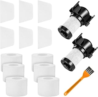 Ertisa Filters for Shark Vacuum Cleaner IF200UKT IF250UKT, 2 HEPA + 6 Foam, Shark Filters Duoclean Filter Kit Replaces Part # XPSTMF100 & XPREMF100