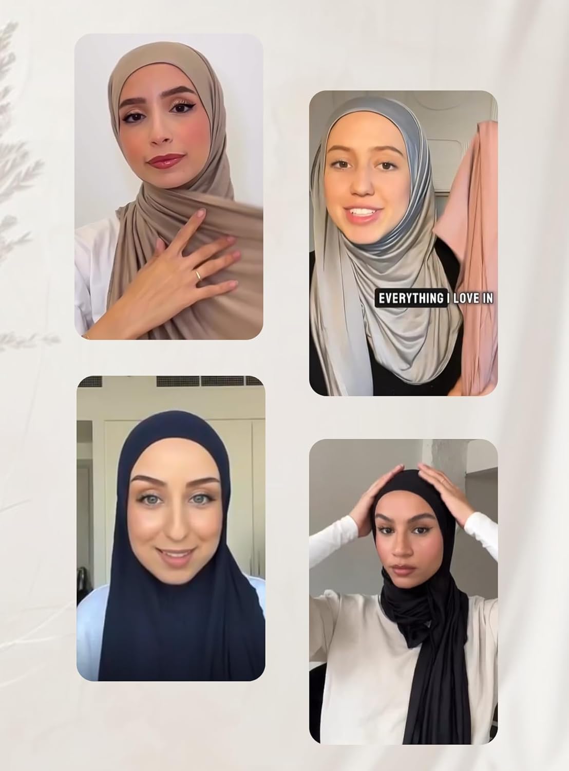 Slip-on Instant Premium Jersey Hijab Head Scarf Wrap for Muslim Women Made in Turkey - Image 4