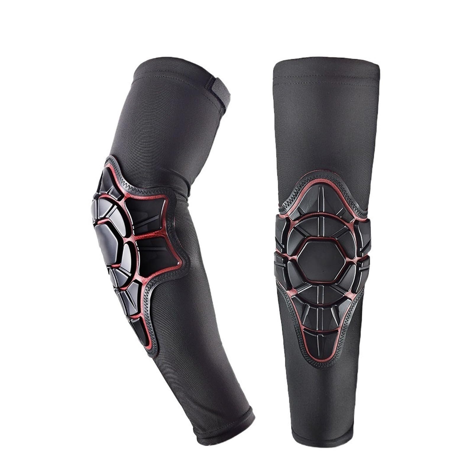 SSIMOO Odporna na uderzenia ochrona motocrossowa MX MTB ochraniacze na kolana Dirt Bike Off-Road-Motocyklowe ochraniacze na ramiona Moto Ochraniacze na kolana Wsparcie łokcia S-XL (kolor: ochraniacze