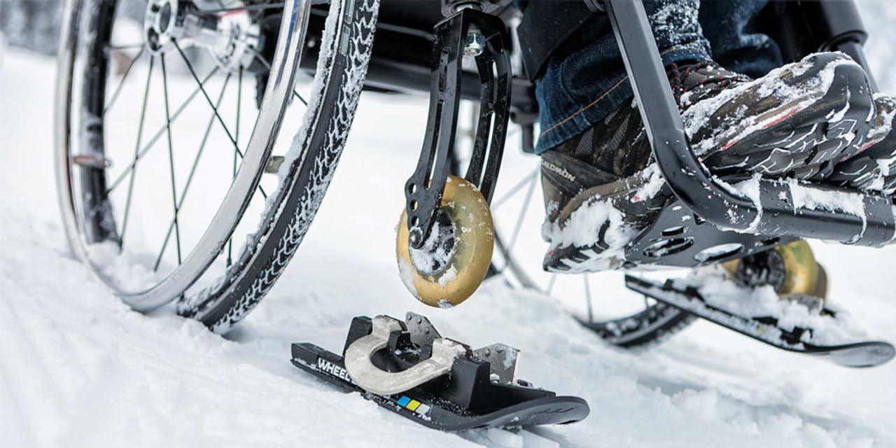 (Standard) – Ski fauteuil roulant pour roues avant