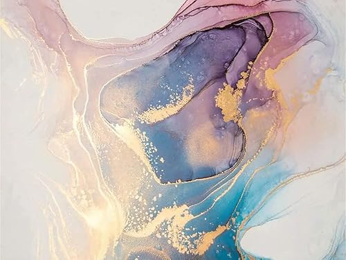 Kits de arte de diamantes 5D de mármol para adultos principiantes, kits de pintura de diamantes por números, arte de pintura de gemas de cristal