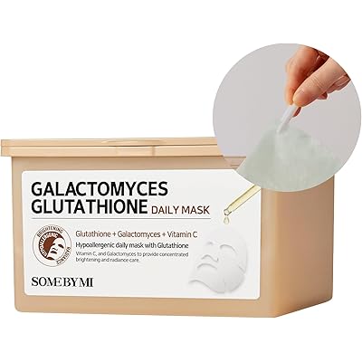 SOME BY MI(サムバイミー) ガラクトミセスデイリーマスク 30枚 グルタチオンガラクトミセススキンケア 保湿 しっとり 水分 乾燥肌 潤い 美容液 美 …