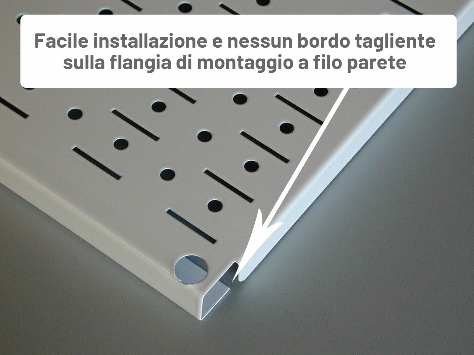 Wall Control Organizer, pannello forato, 1,2 m. Kit di stoccaggio standard, pannello forato in metallo con pannello portautensili nero e accessori neri