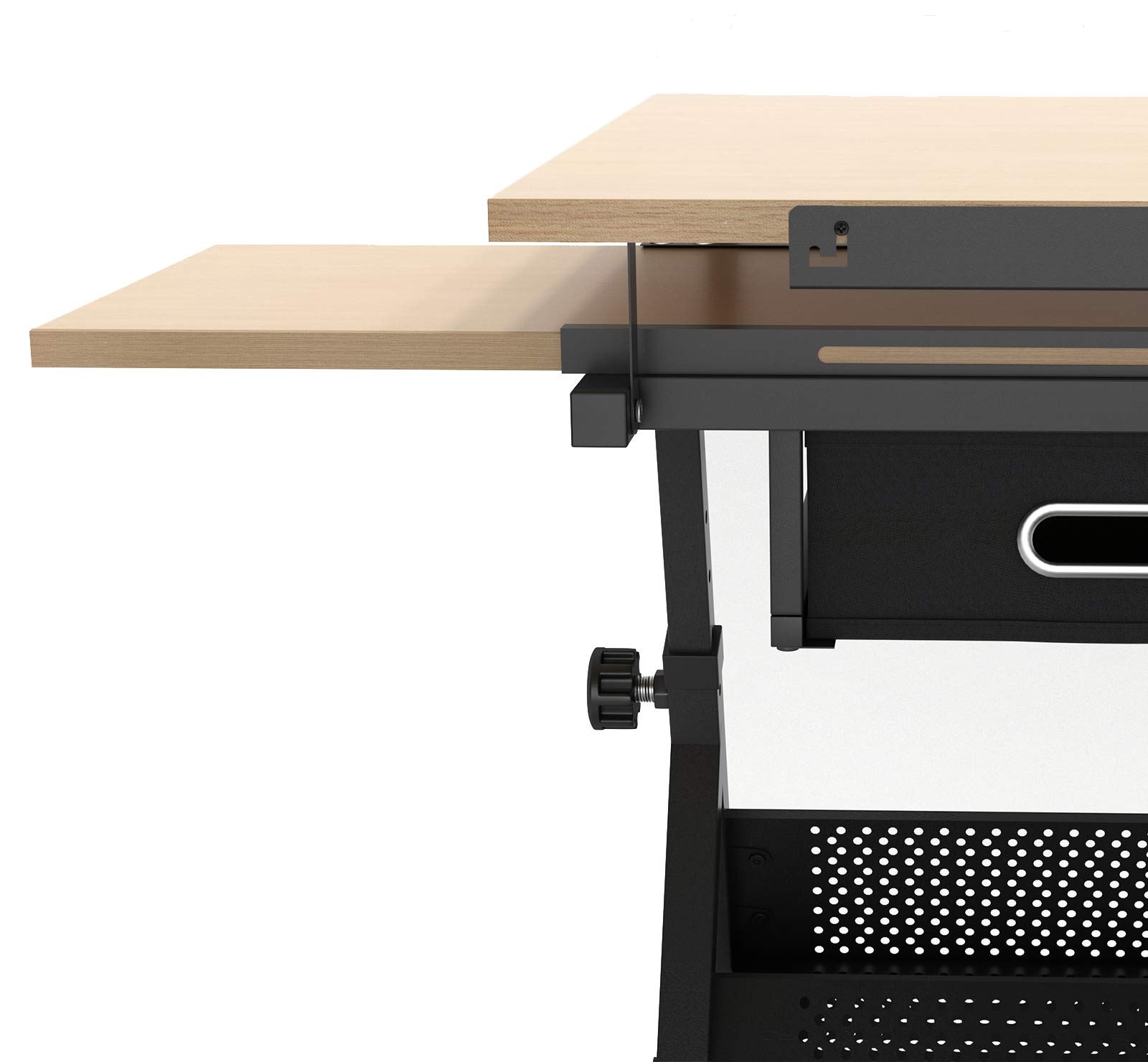 soges Escritorio de dibujo, escritorio de manualidades, mesa de dibujo, escritorio de cristal ajustable para dibujar, pintar, escribir y estudiar