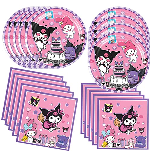 ARWANG 40Pack Kuromis birthday Party Supplies include...