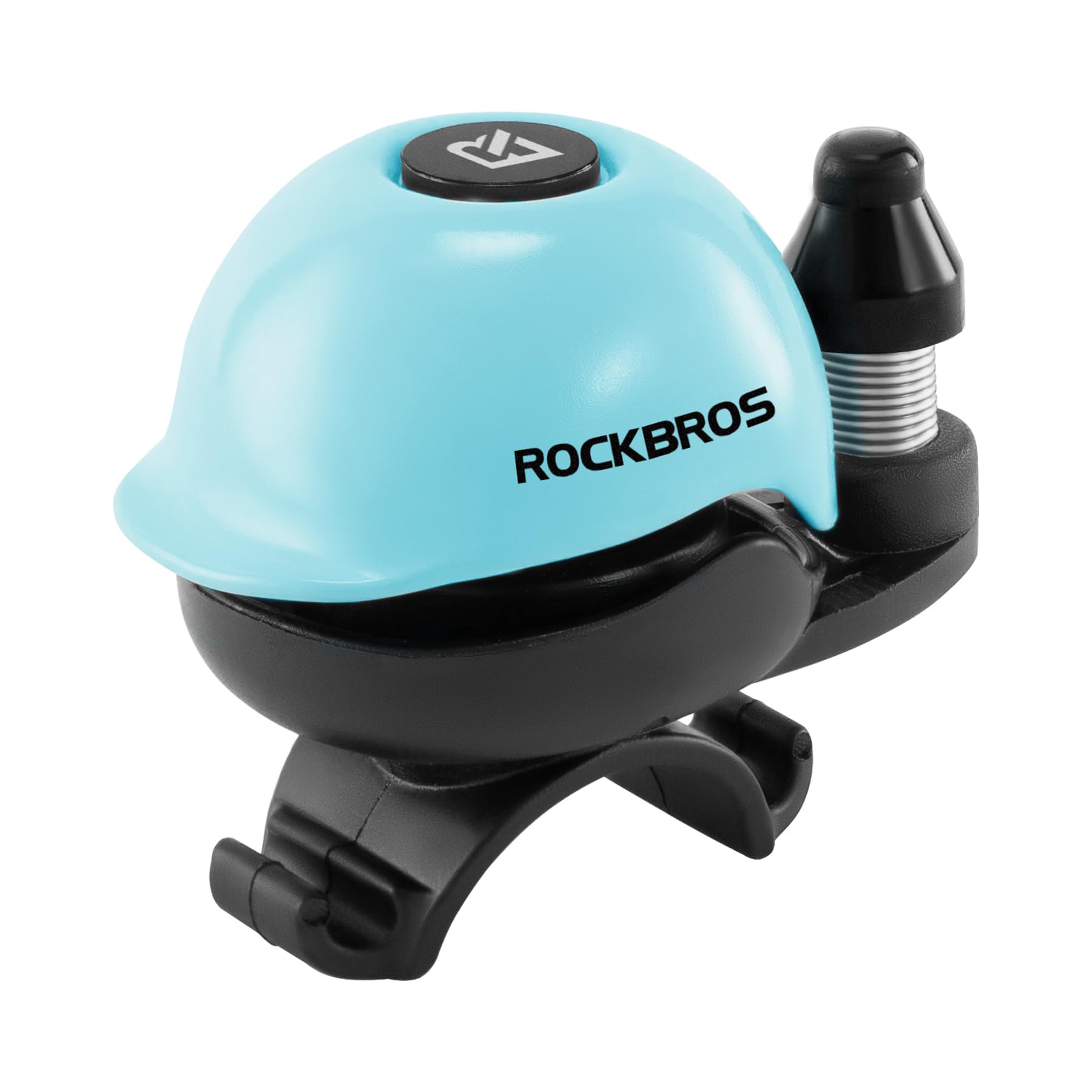 ROCKBROS Bike Bell, Copper Bicycle Bell Loud 360-Degree Rotation Lightweight & Compact, for Adults Kids Bike Horn for 22-34mm Handlebars MTB Road 80dB