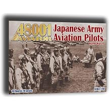 Aviator-48001 1/48 Japanese Army Aviation Pilots World War II, 10 Figures