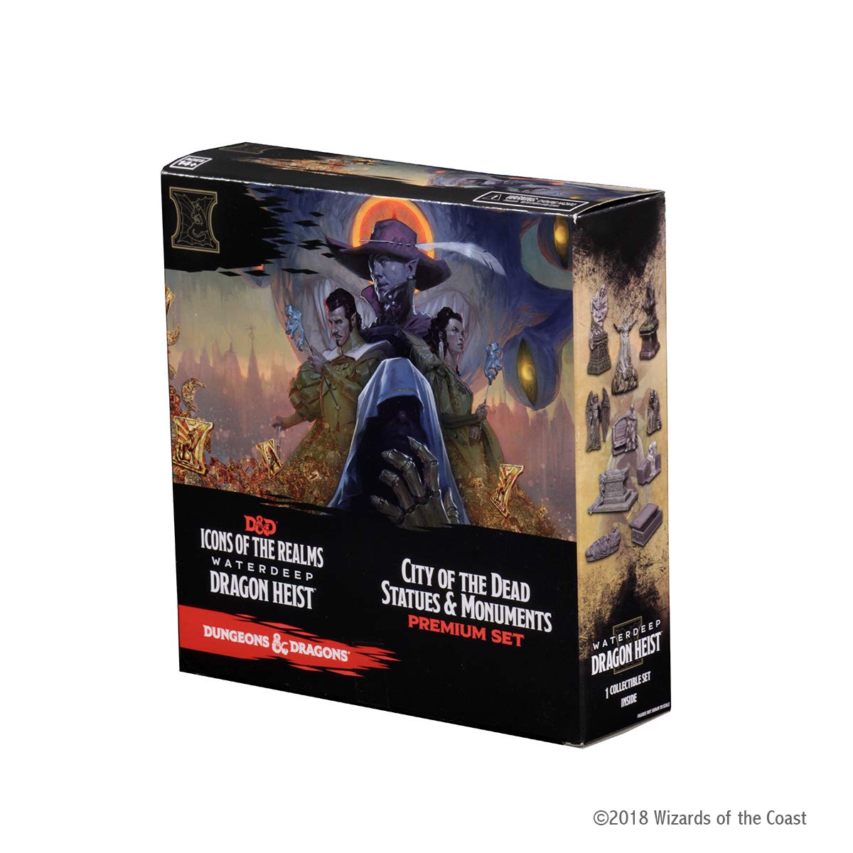Rubie's WizKids D&D Icons of the Realms: Waterdeep Dragon Heist (8 ct. Standard), Booster Brick | DnD Miniaturen Halloween