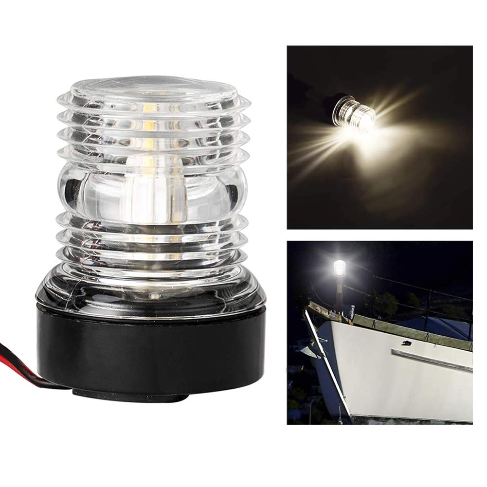 360° LED Navigationslicht Für Boote - 5W Weißes Licht, IP66 Wasserdicht