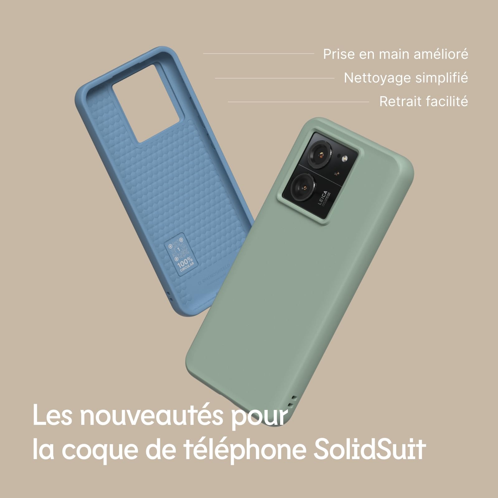 Coque Rigide Anti-choc + Film écran Pour Xiaomi 13T / 13T Pro 5G - Protection Complète