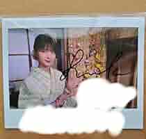 Amazon.co.jp: 関有美子 櫻坂46 直筆サインチェキ&キャップ