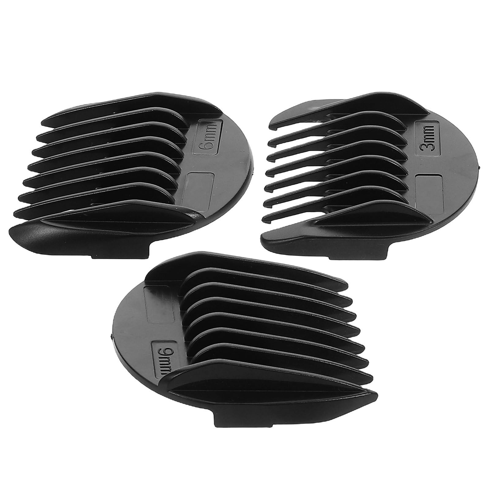 Housoutil Trimmer Guards 3Pcs Hair Clipper Combs Replacement Set 3Mm 6Mm 9Mm Cutting Guides for Beard Shaping and Haircutting