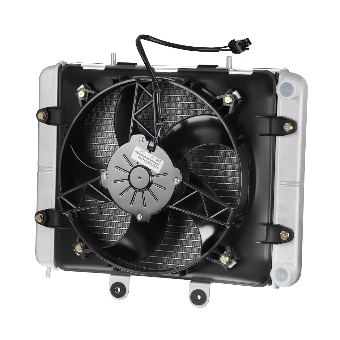 Radiatore in alluminio con ventola di raffreddamento per Polaris Sportsman | per Polaris Sportsman 700 800 MV7 2004–2014 1240521 2410413