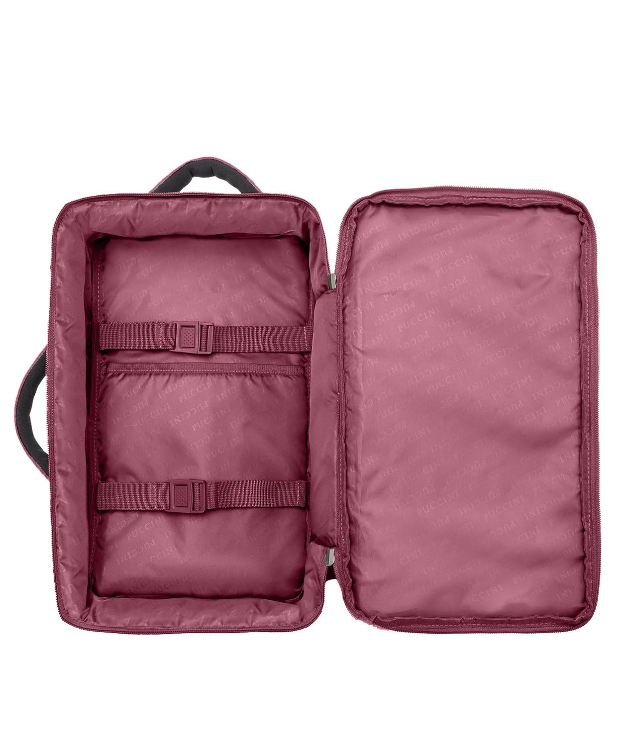 PUCCINI Easy Pack plecak wielofunkcyjny, czerwony (Weinrot), 40x20x25 cm (18 l), 40x20x25 cm (18 L)