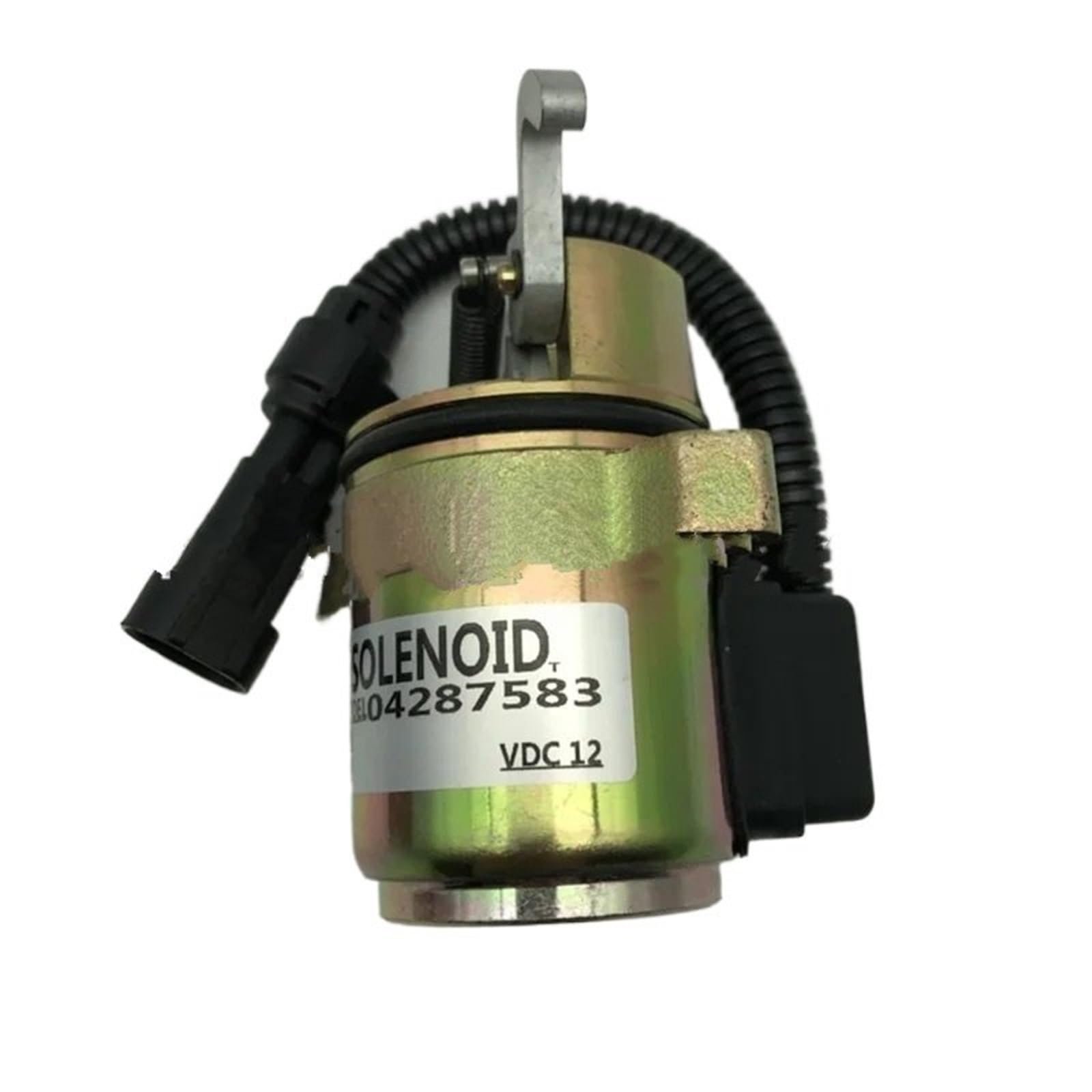 Solenoide de corte de combustible Solenoide de corte de combustible de 12 V 04287583 04287116 04102390, compatible con motores Deutz 1011 2011.
