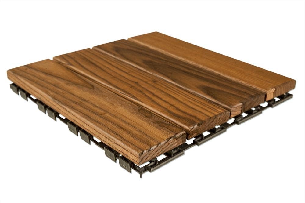 Amazon.com: Kontiki Lengo Piastrella Interlocking Deck Tiles, 12 by 12 ...