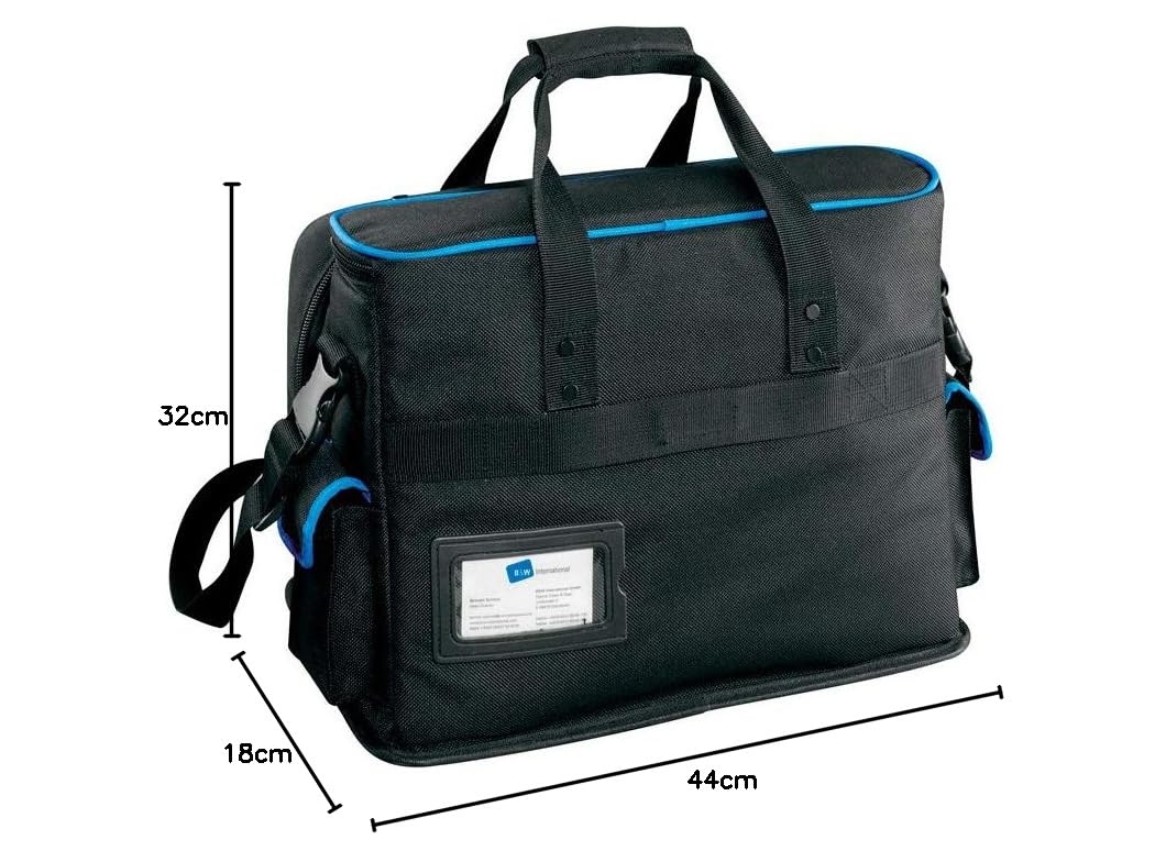 B&W Valigetta portautensili SERVICE (tasca in poliestere, volume 25,3l, 44 x 32 x 18 cm interna) 116.01, senza utensili