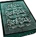 Modefa Prayer Rug - Wide Double Plush Velvet Namaz Sajjadah (Green)