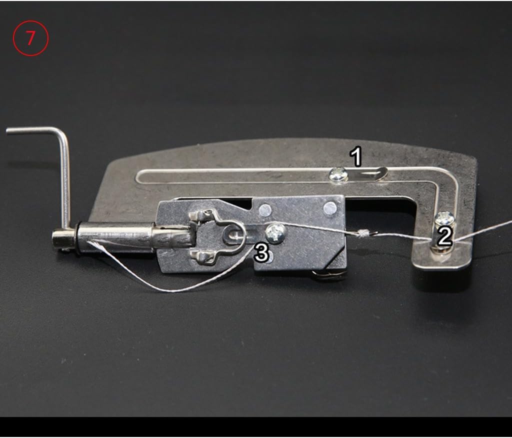 Stainless Steel Semi Automatic Fishing Hook Line Tie Binding Device Tool Fishing Supplies image 4