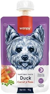 Wanpy Taze Ördekli&Havuçlu Köpek Et Ezmesi 90 Gr