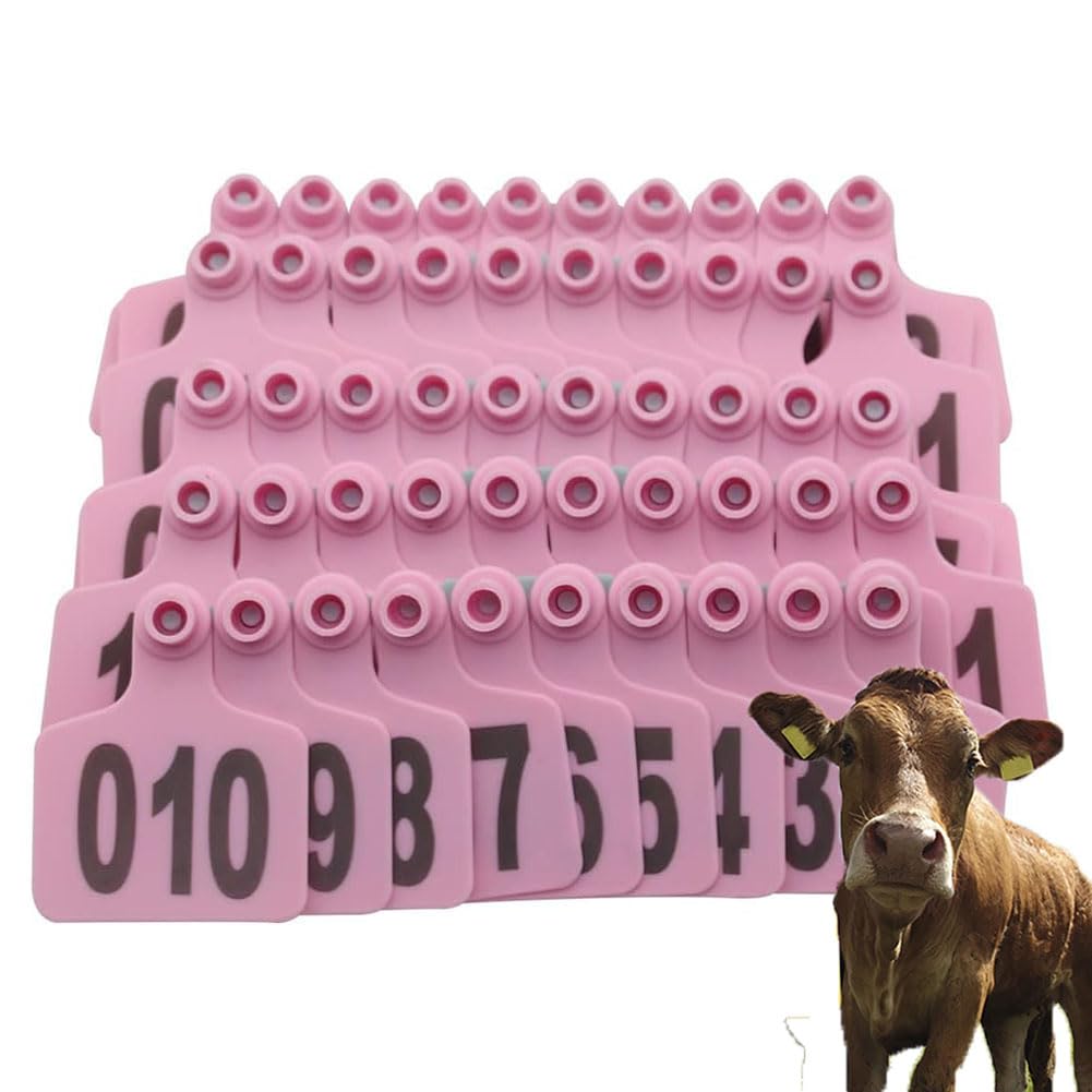 Marchi auricolari for l'identificazione degli animali in PE