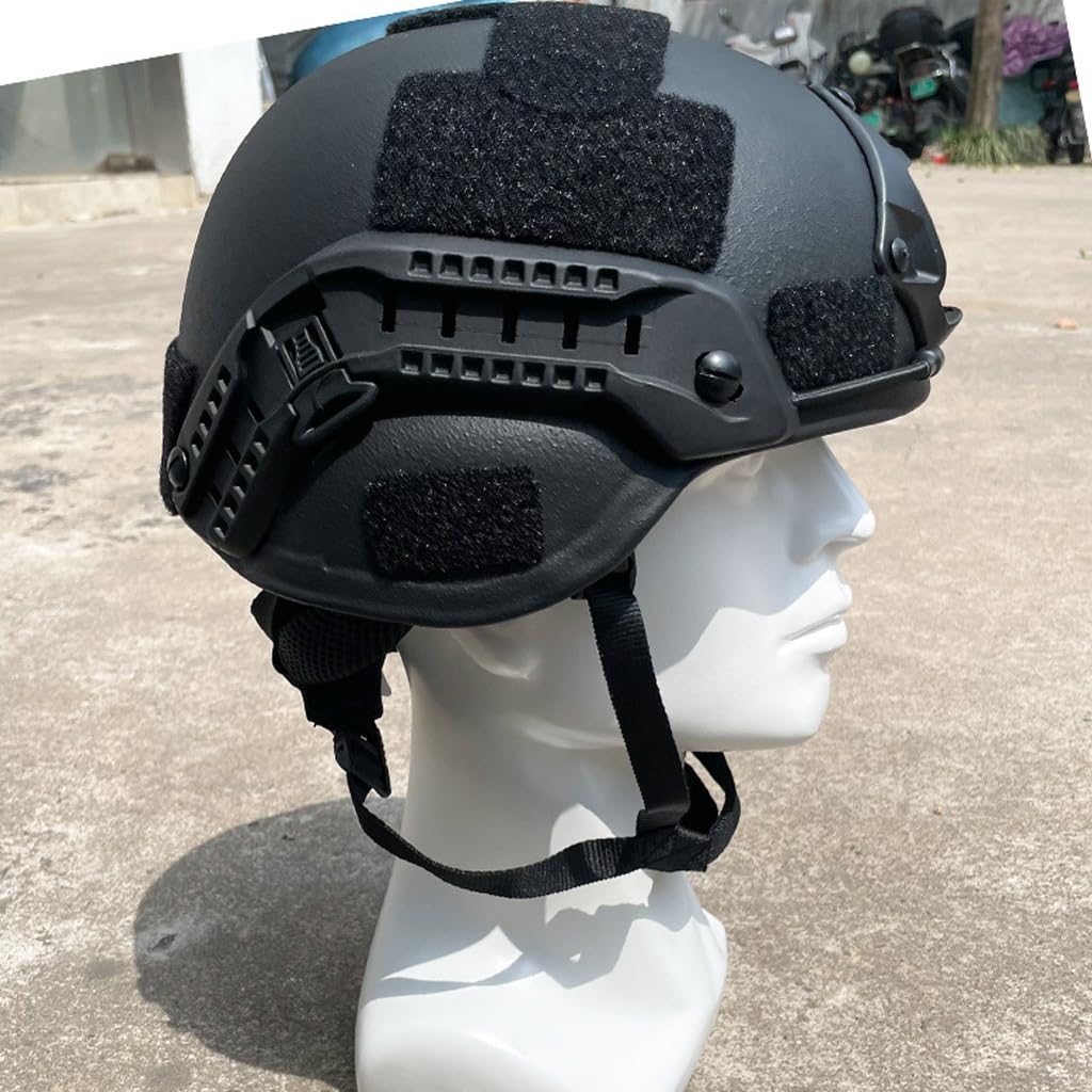 Casque tactique NIJ IIIA contre les chocs MICH2000-BK noir