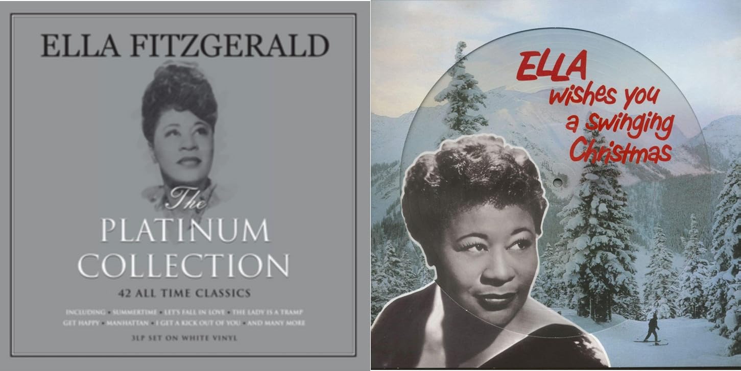 Platinum Collection Best Of - Ella Wishes You A Swinging Christmas - Ella Fitzgerald Greatest Hits Album Bundling