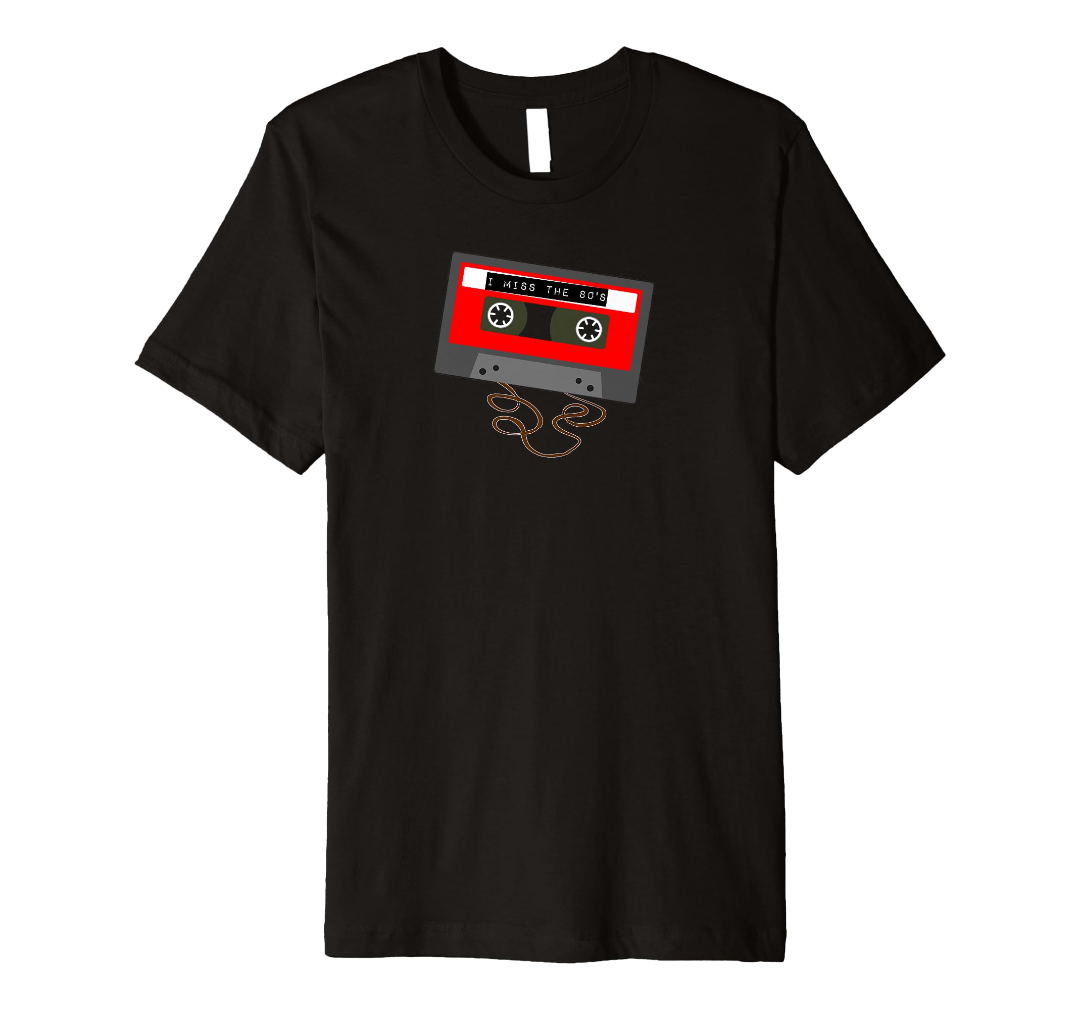 80's Mix Tape Crooked logo Premium T-Shirt