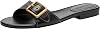 COACH Women's Margot Leather Flat Sandals