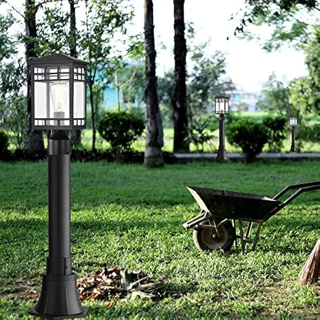 Outdoor Post Lights Lamp Post Light Fixture Pillar Lantern