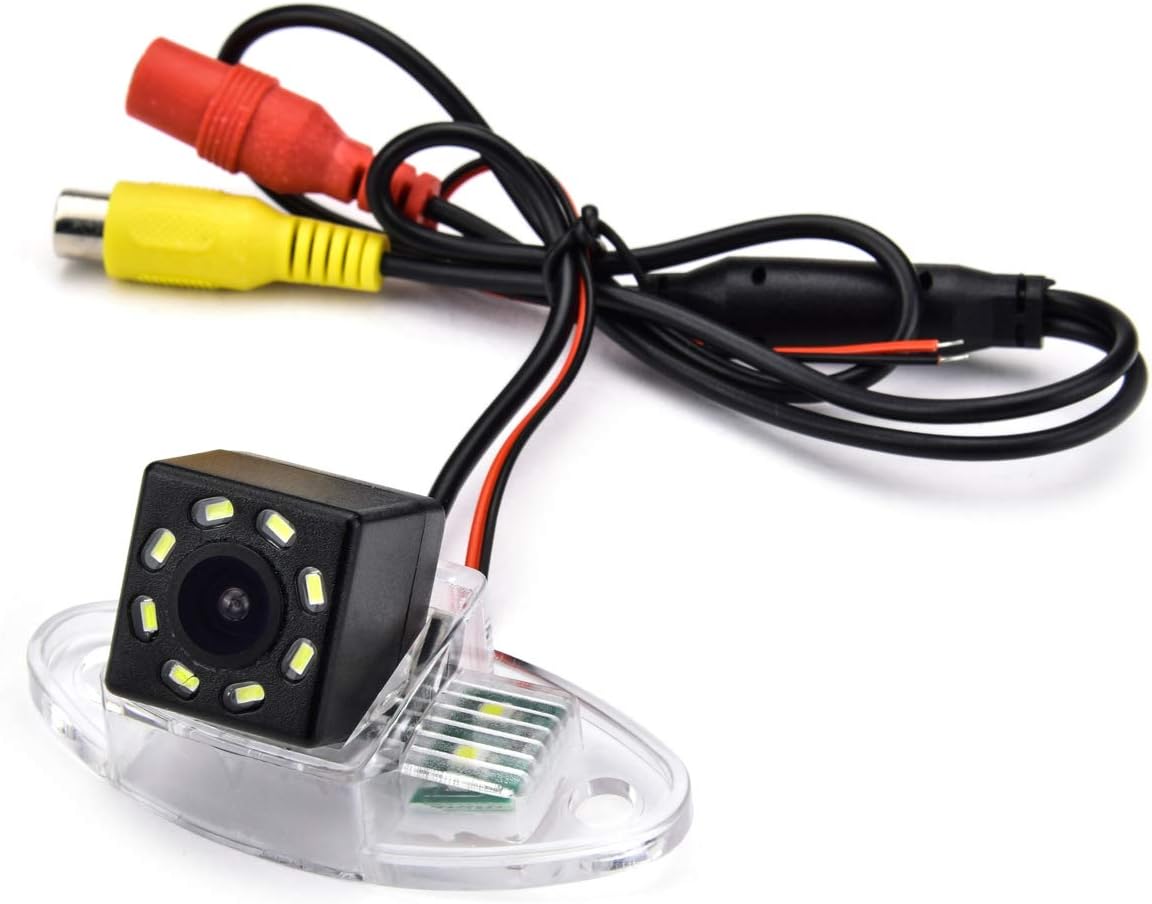 for GMC Acadia Saturn Outlook Car Rear View Camera+8LED Back Up Reverse Parking Camera/Plug Directly