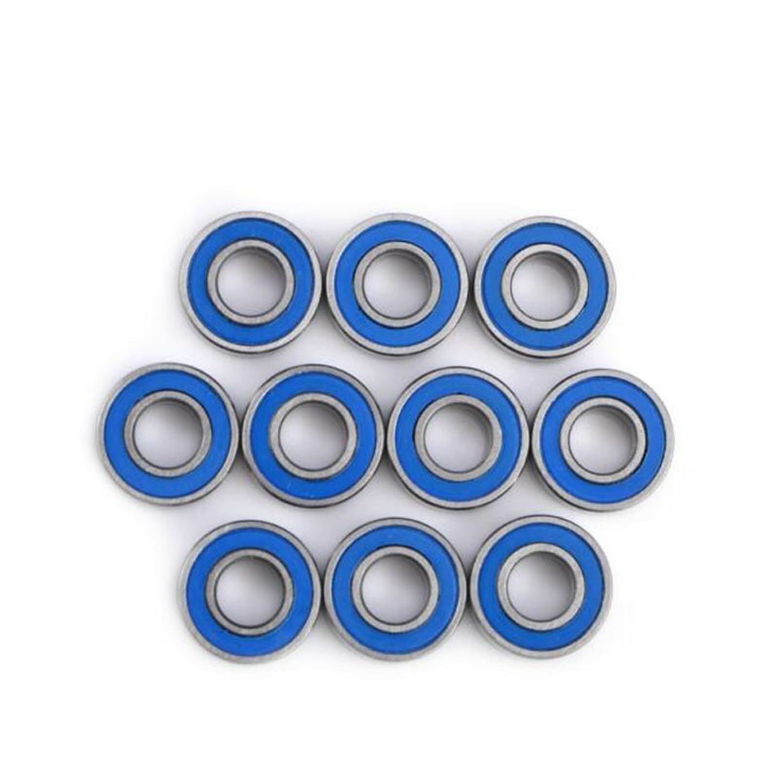 MR85RS łożysko 20/50/100 sztuk 5x8x2,5 mm ABEC-7 Hobby elektryczny zdalnie sterowany samochód ciężarówka MR85 RS 2RS łożyska kulkowe MR85-2RS czarne uszczelnione(100PCS)