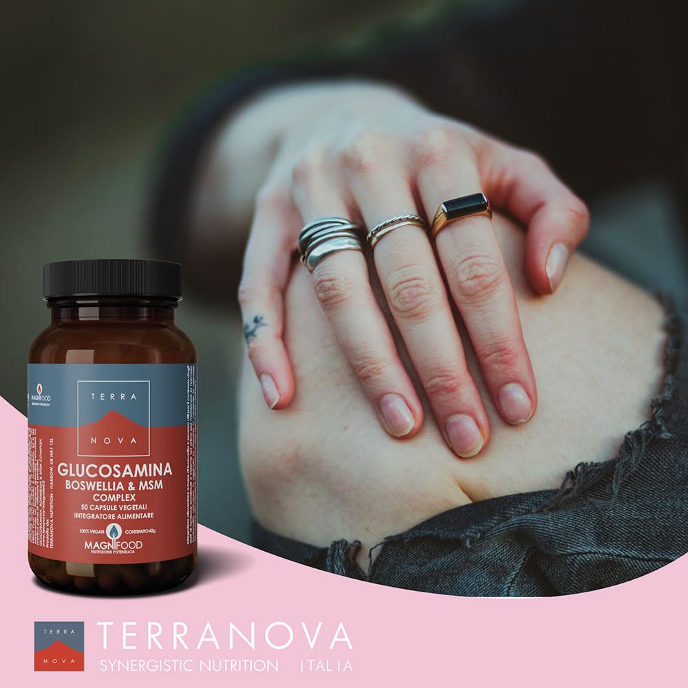 Sinergia per le Articolazioni 50 CPS - Glucosamina Boswellia & MSM Complex - 2 PEZZI CONFEZIONE RISPARMIO