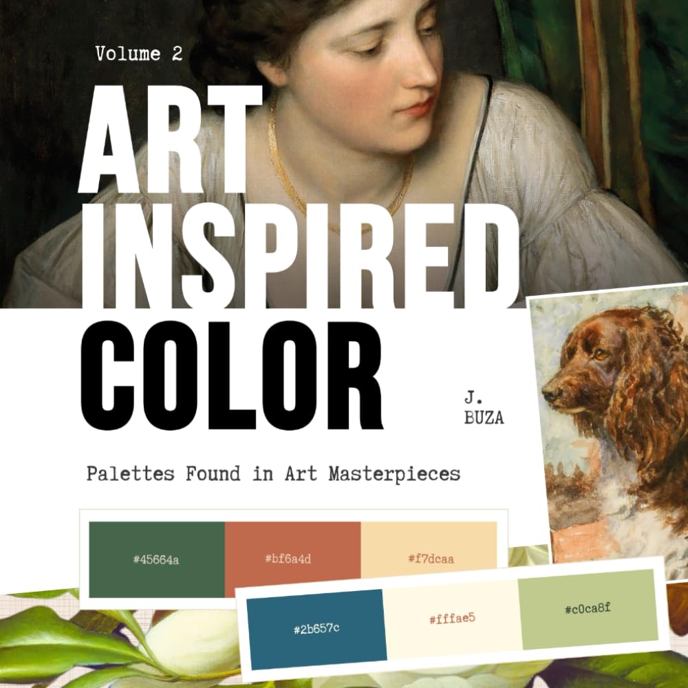Art Inspired Color Volume 2 : l'émotion des grands maîtres dans vos couleurs