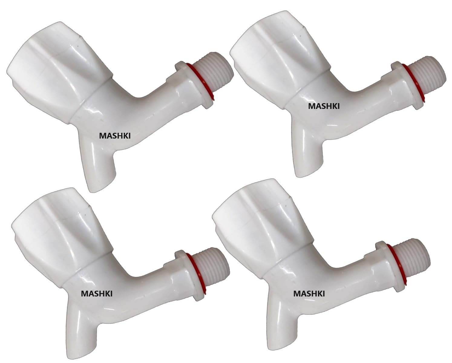 See full amazon price history chart for MASHKI ABS Plastic Wall Mounted Bib Cock Bathroom Kitchen Water Tap, White (Set of 5) MASHKI ABS Plastic Wall Mounted Bib Cock Bathroom Kitchen Water Tap, White (Set of 5) (B0851ZHP3N) Amazon Price History, Amazon Price Tracker